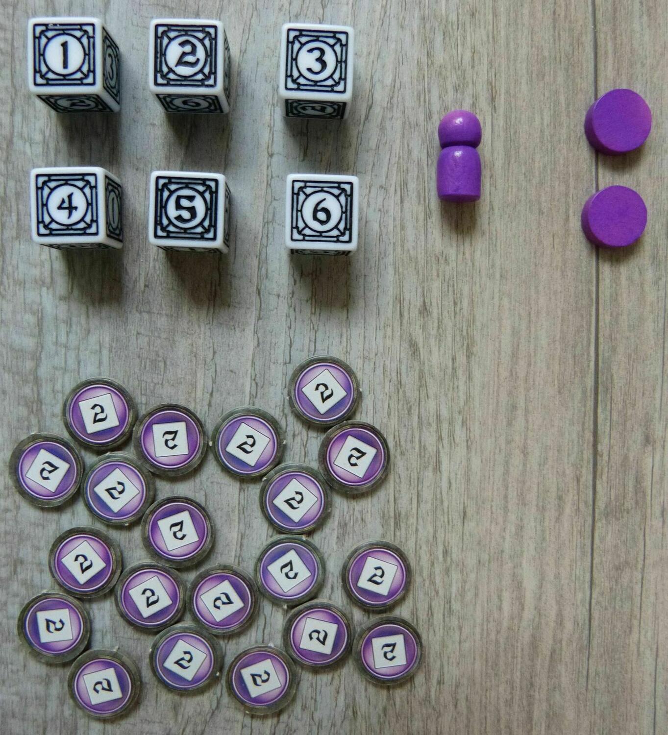 Kingsburg: Deuxième Édition Materiels