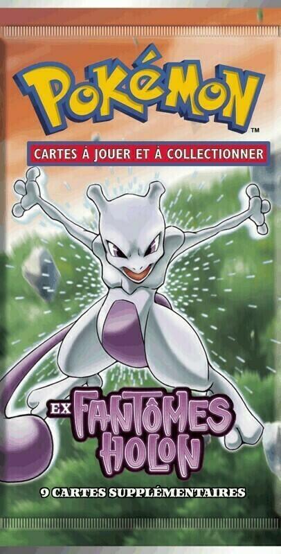 Pokémon: EX - Fantômes Holon - Booster Cover