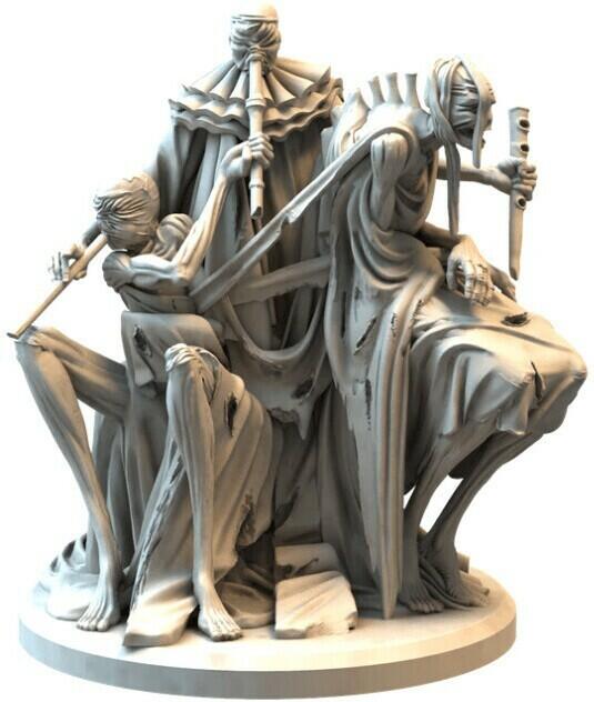 Tainted Grail: La Chute d'Avalon - La Mort Rouge Figurine