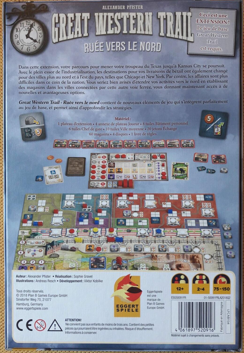 Great Western Trail: Ruée vers le Nord Back