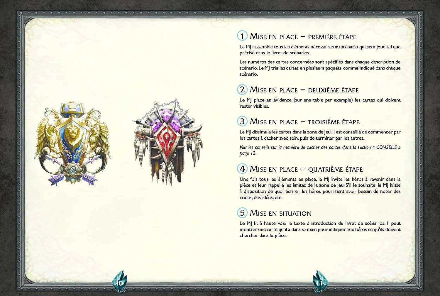 Escape Box: World of Warcraft Règle