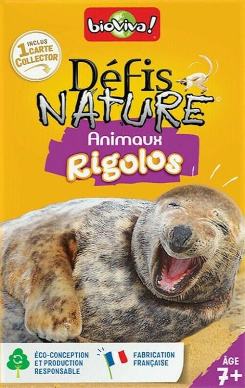 Défis Nature: Animaux Rigolos Cover