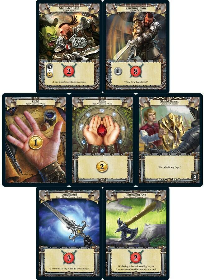 Hero Realms: Deck de Héros - Guerrier Cartes