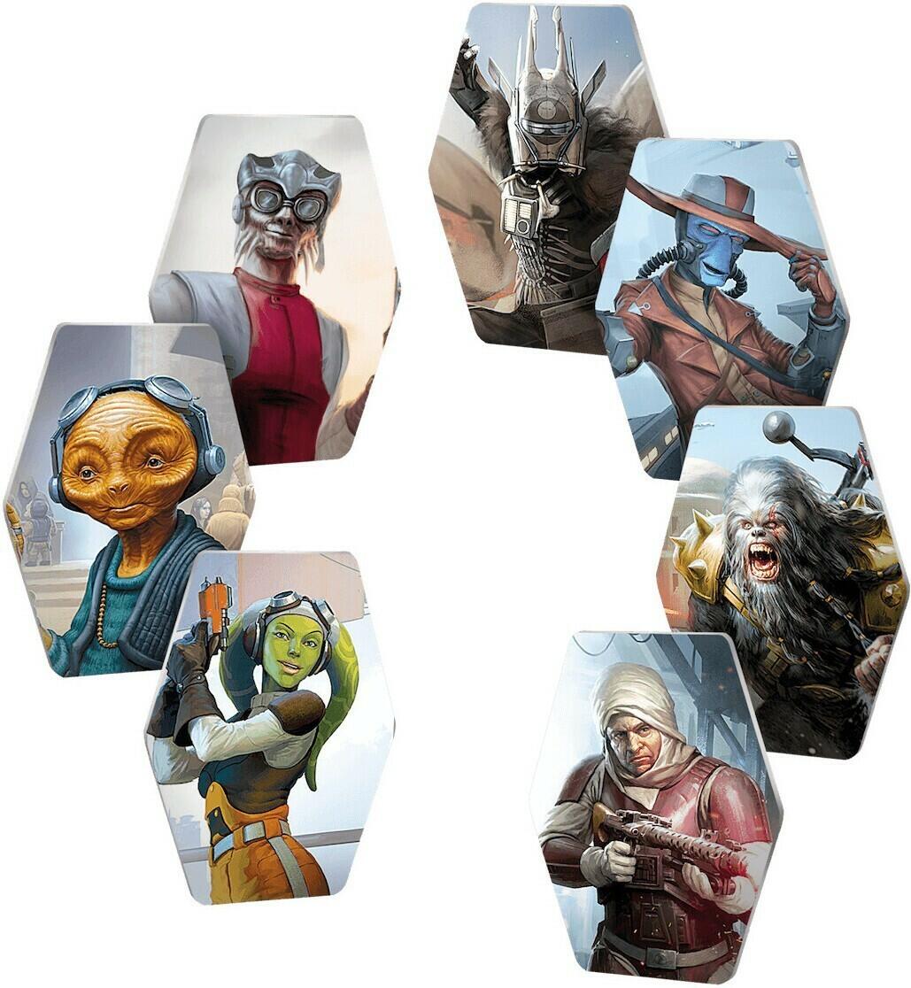 Star Wars: Bordure Extérieure - Affaires en Suspens Tuiles
