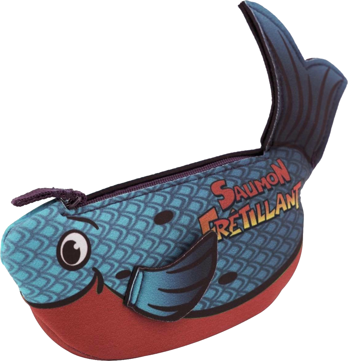 Saumon Fretillant (Bleu) Cover Transparent