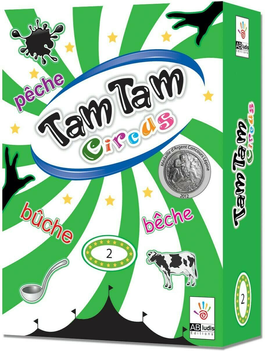 Tam Tam: Circus - Niveau 2 Cover 3d