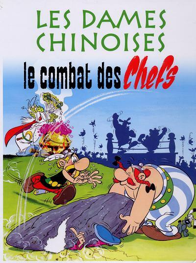 Les Dames Chinoises: Le Combat des Chefs Cover