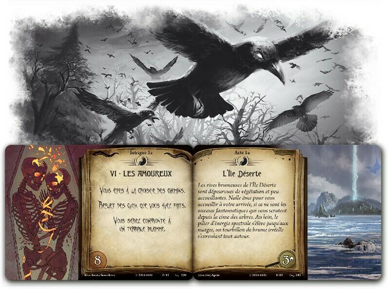 Horreur à Arkham: Le Jeu de Cartes - Union et Désillusion Artwork