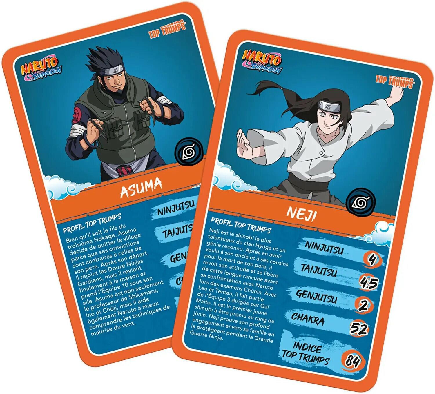 Top Trumps: Naruto Shippuden Cartes