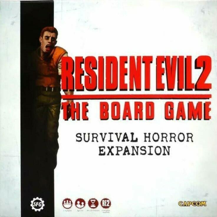 Resident Evil 2: The Board Game - Survival Horror Expansion Cover