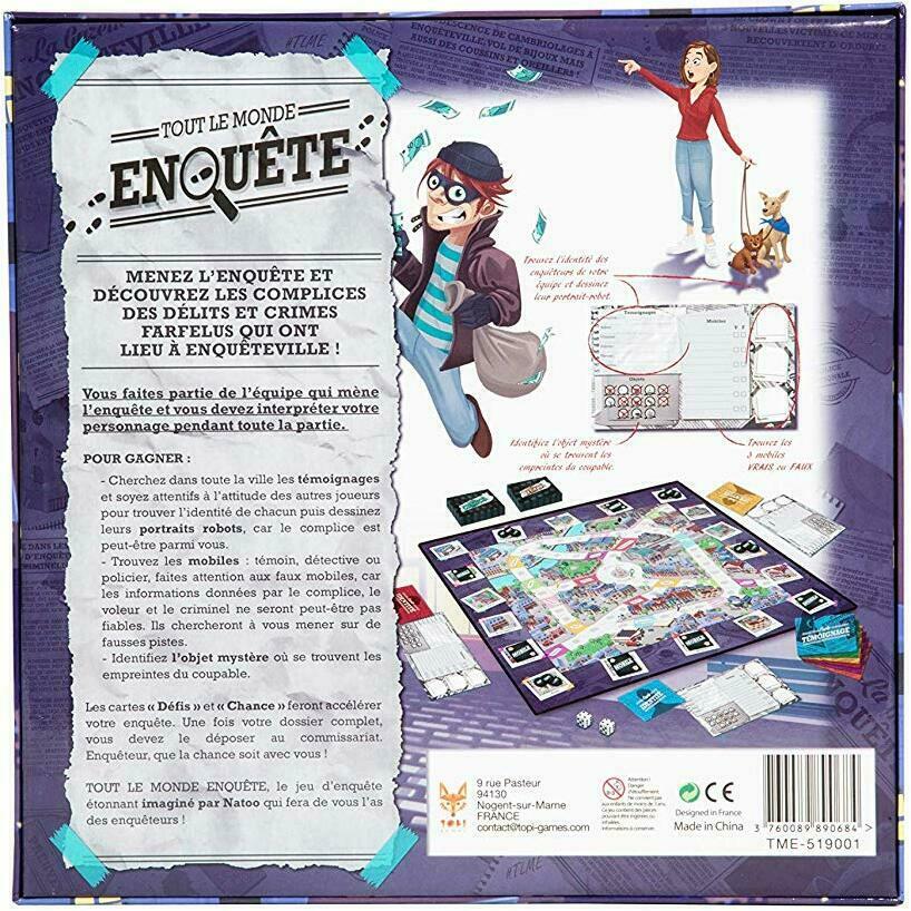 Tout le Monde Enquête Back