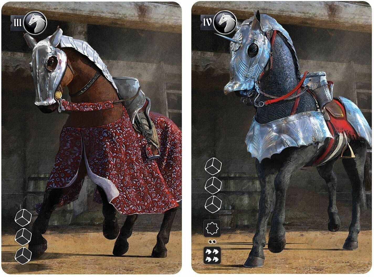 Glory: Un Jeu de Chevaliers Cartes