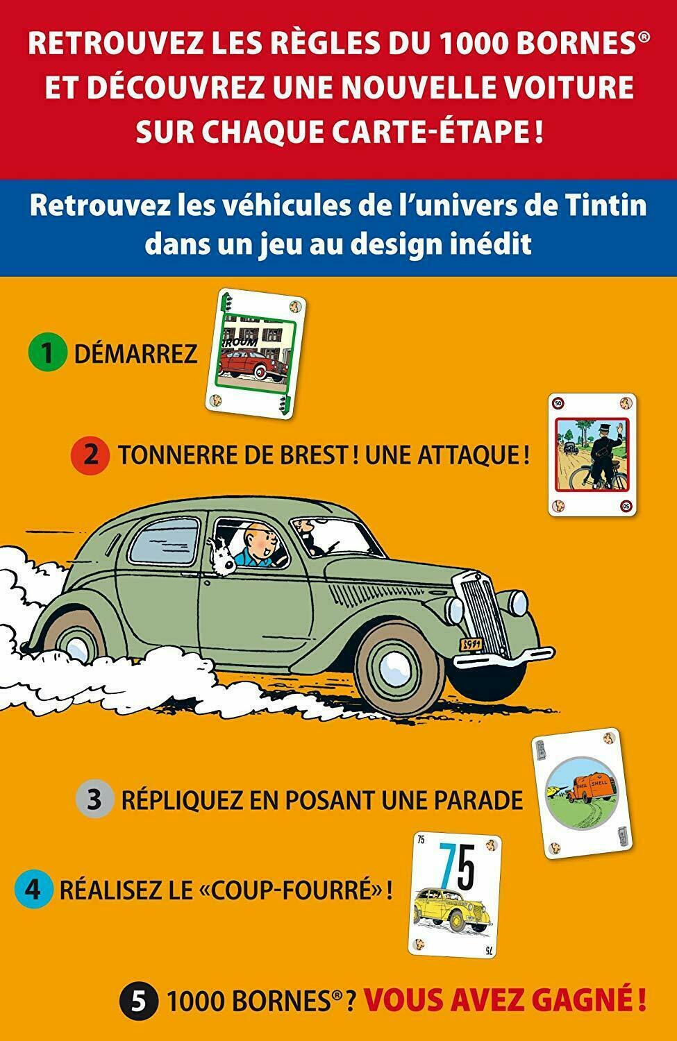 Mille Bornes: Tintin Back