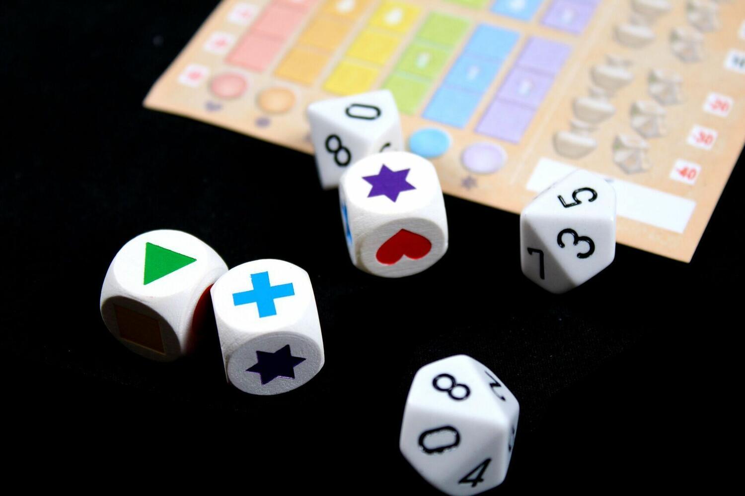 Lost Cities: Roll & Write Zoom