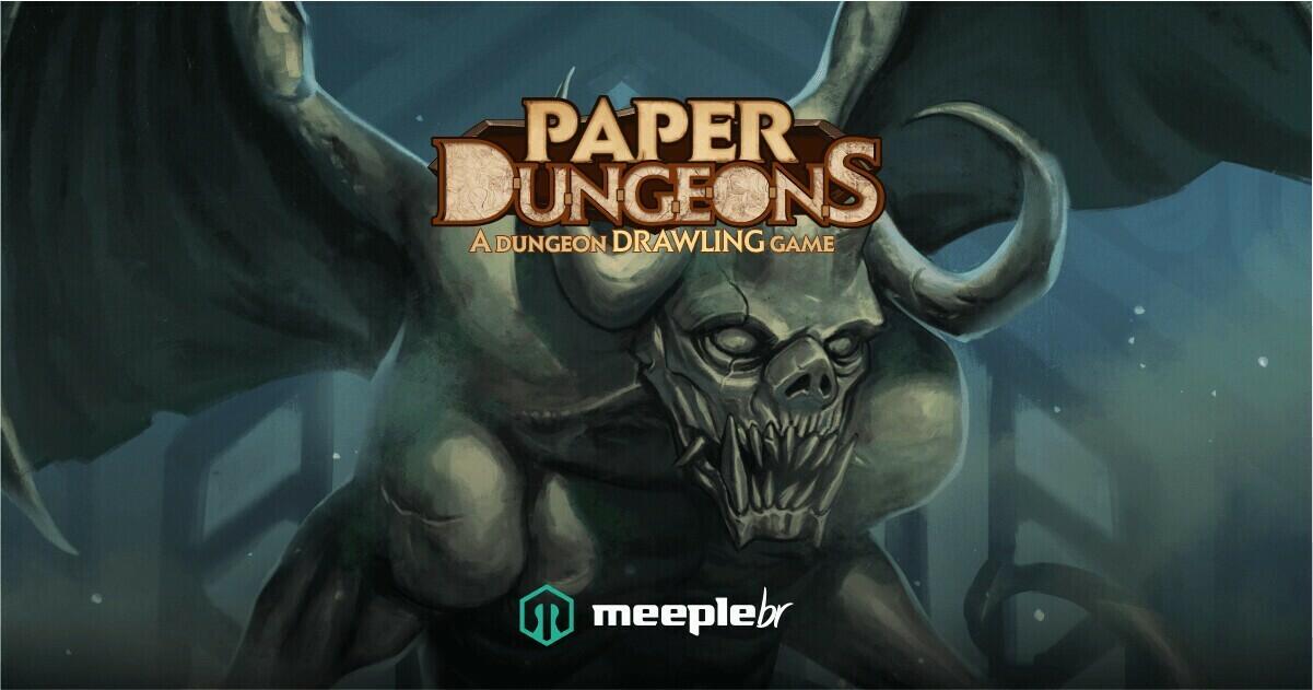 Paper Dungeons: Une Mine d'Aventures ! Artwork
