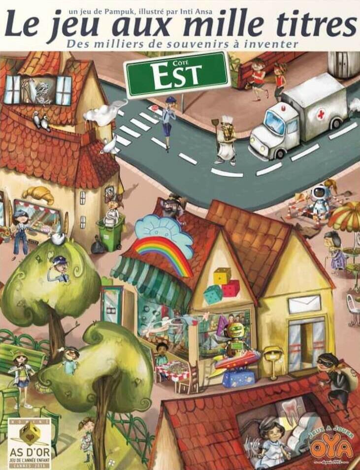 Le Jeu aux Mille Titres: Côté Est Cover