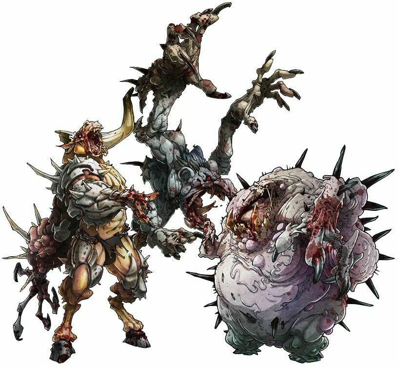 Zombicide: Black Plague - Zombie Bosses Abomination Pack Artwork