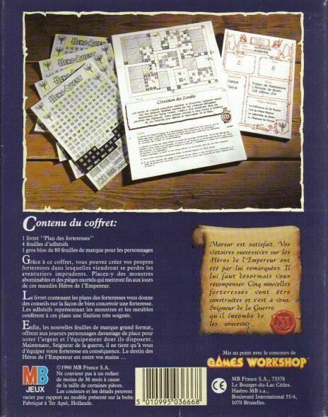 HeroQuest: Kit Forteresse Back
