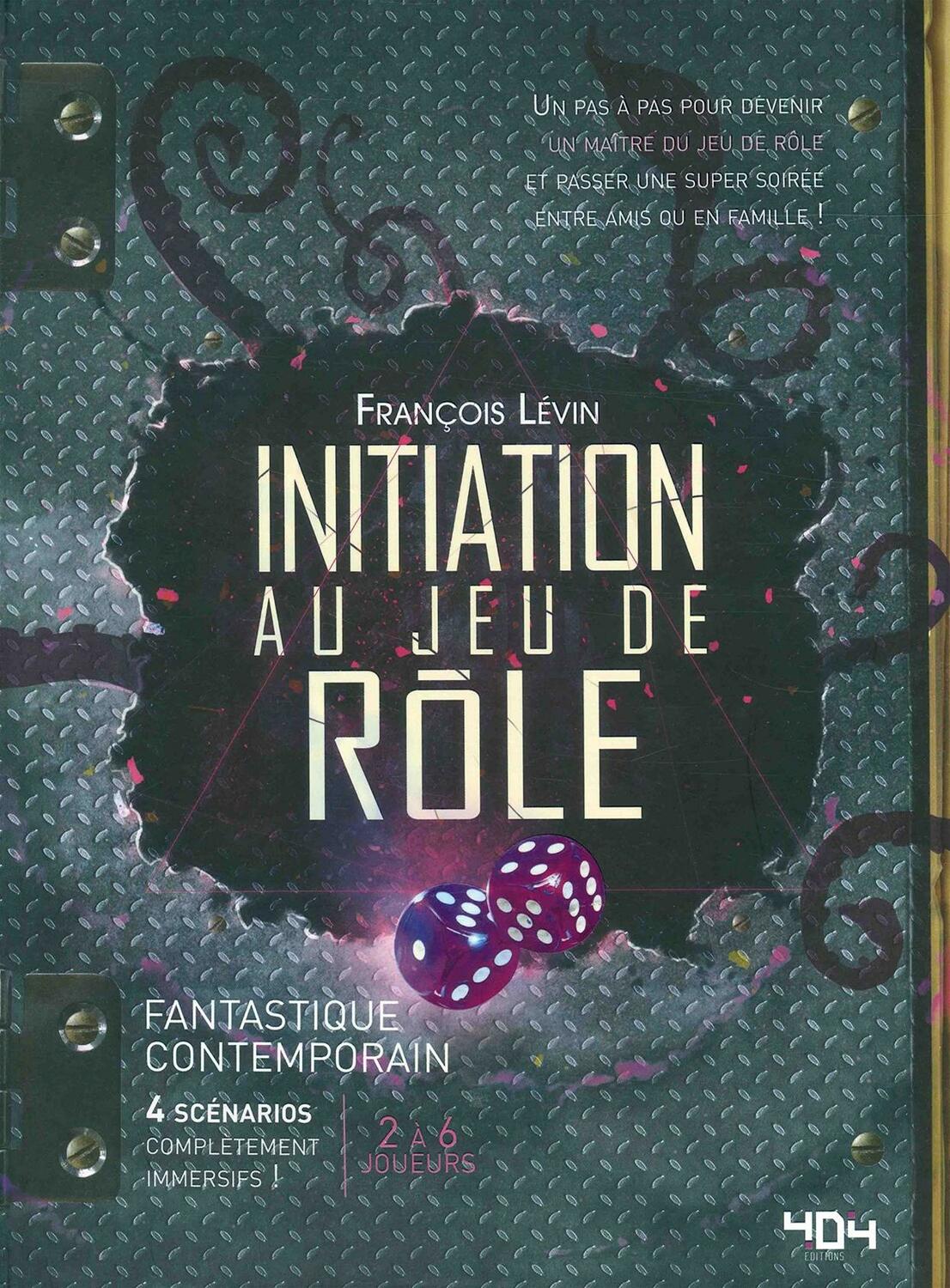 Initiation au Jeu de Rôle: Fantastique Contemporain Cover