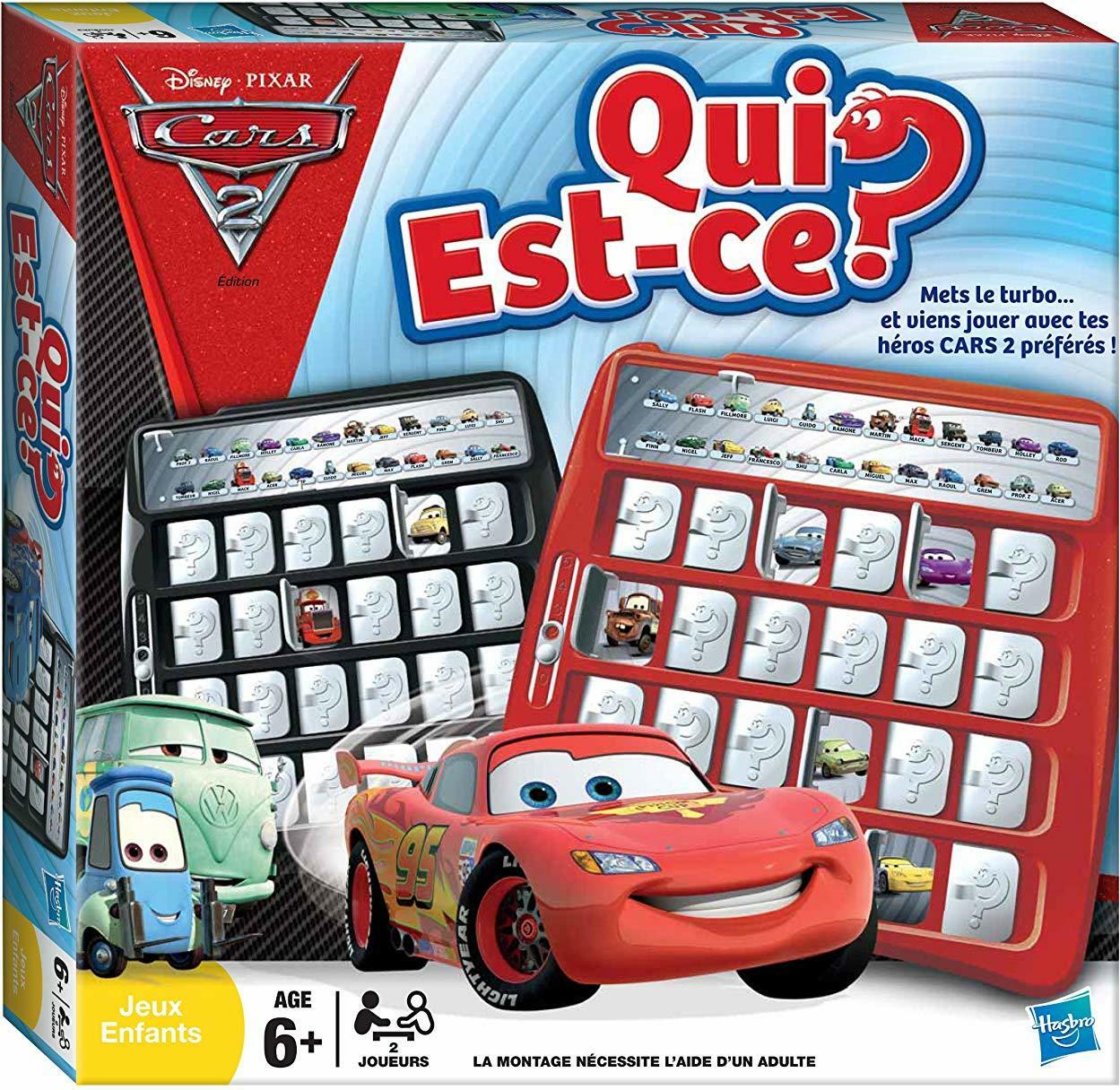 Qui Est-Ce ? Cars 2 Cover 3d