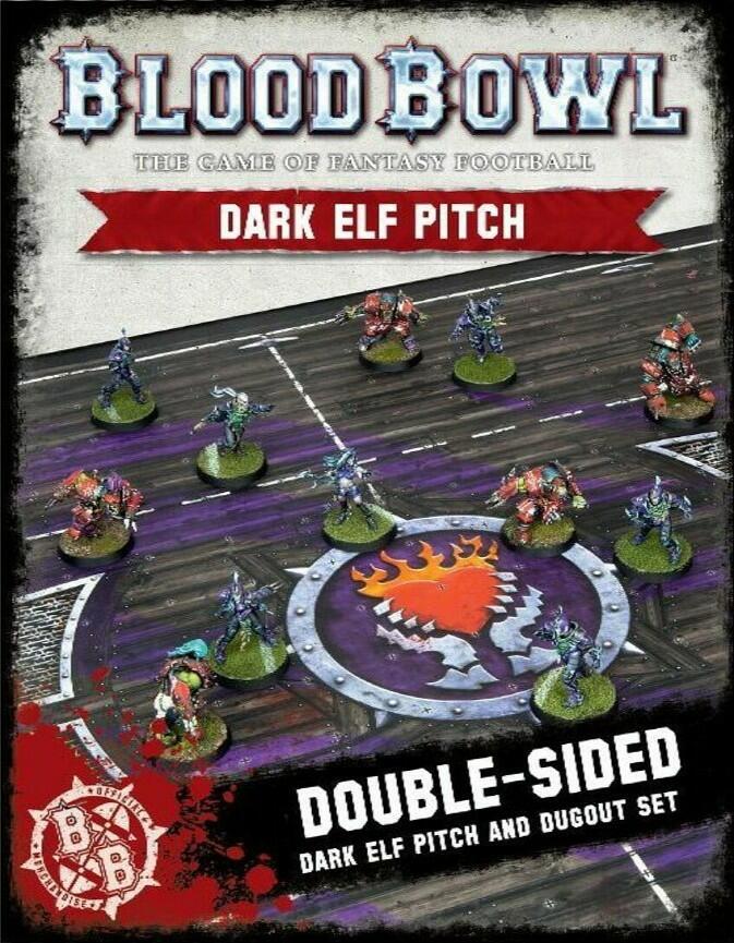 Blood Bowl: The Game of Fantasy Football - Dark Elf Pitch Cover