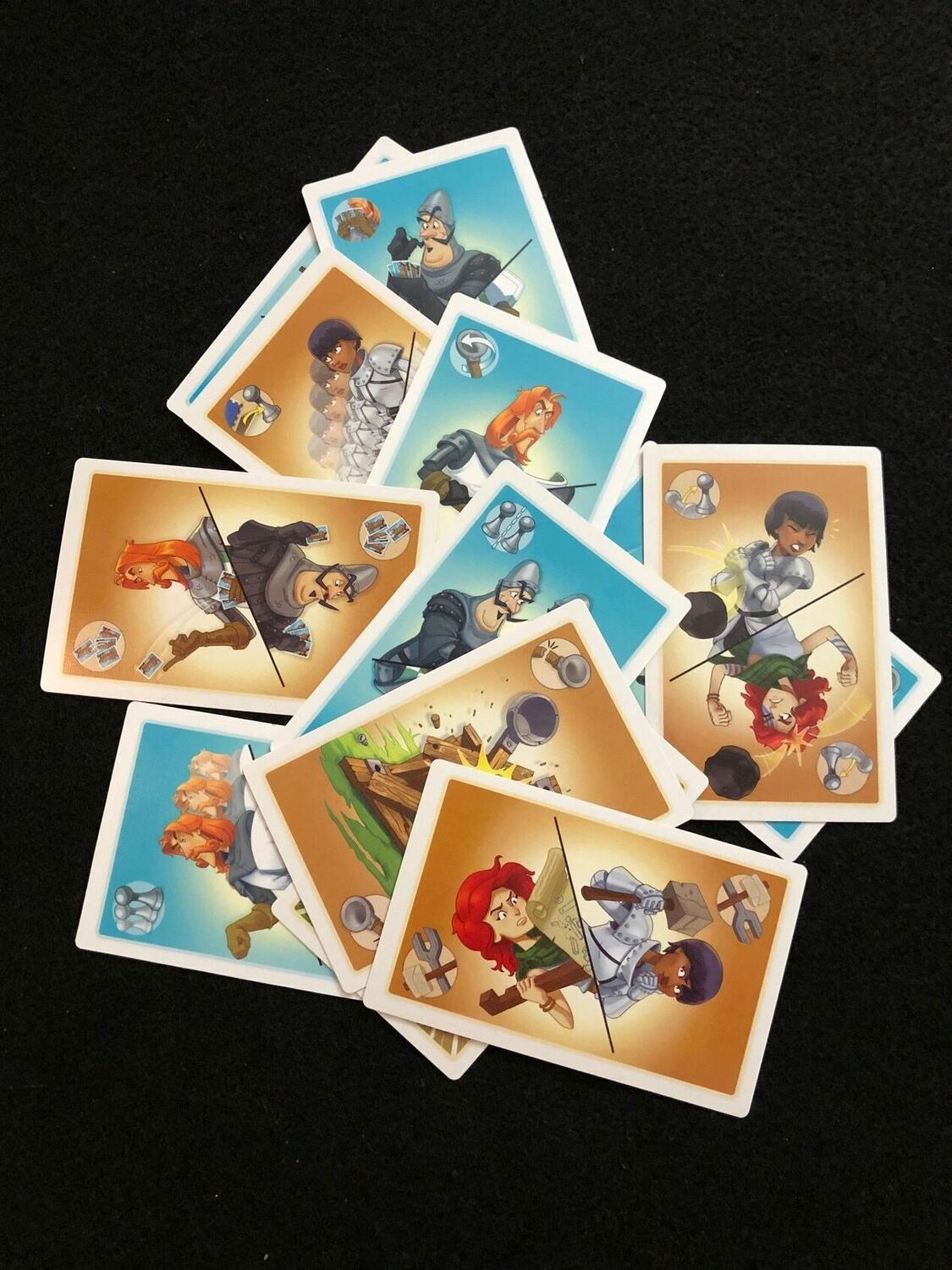 Châteaux et Catapultes Cartes