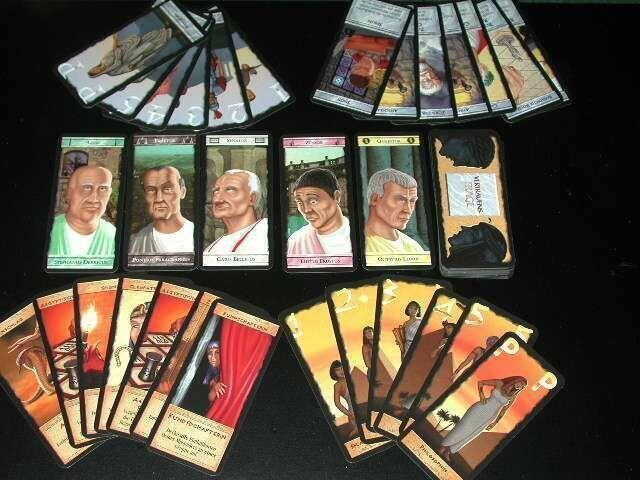 César et Cléopâtre Cartes