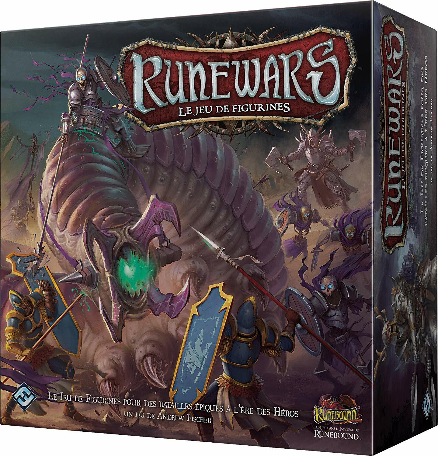 Runewars: Le Jeu de Figurines Cover 3d