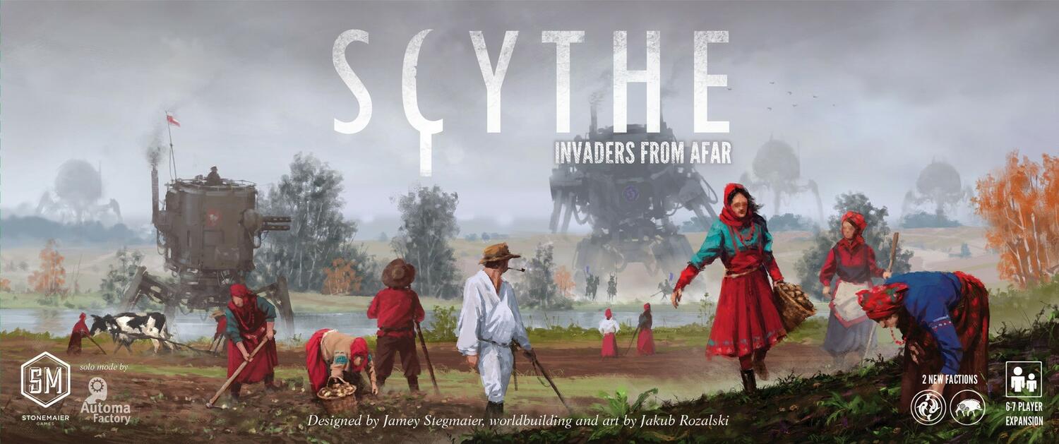 Scythe: Invaders from Afar Cover