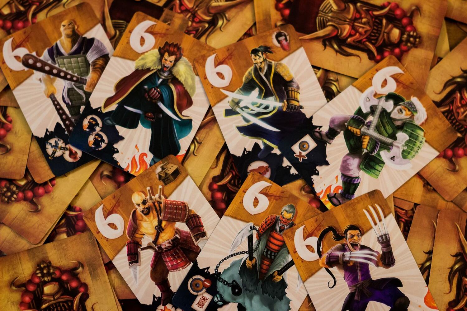 Samurai Spirit Cartes