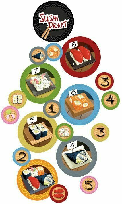 Sushi Draft Tuiles