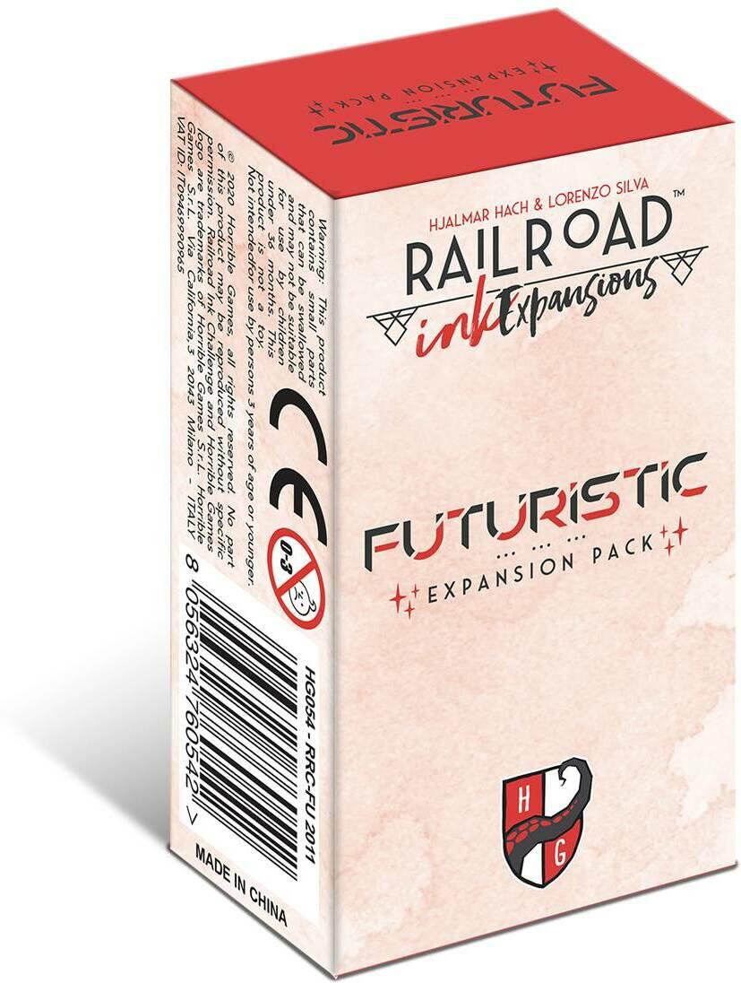Railroad Ink: Futuristic Cover 3d
