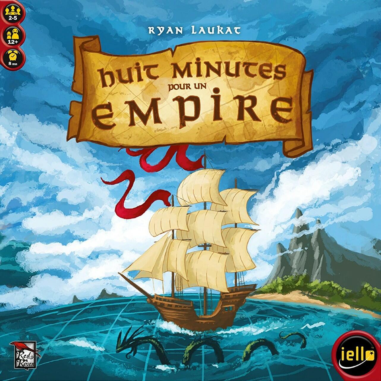 Huit Minutes pour un Empire Cover