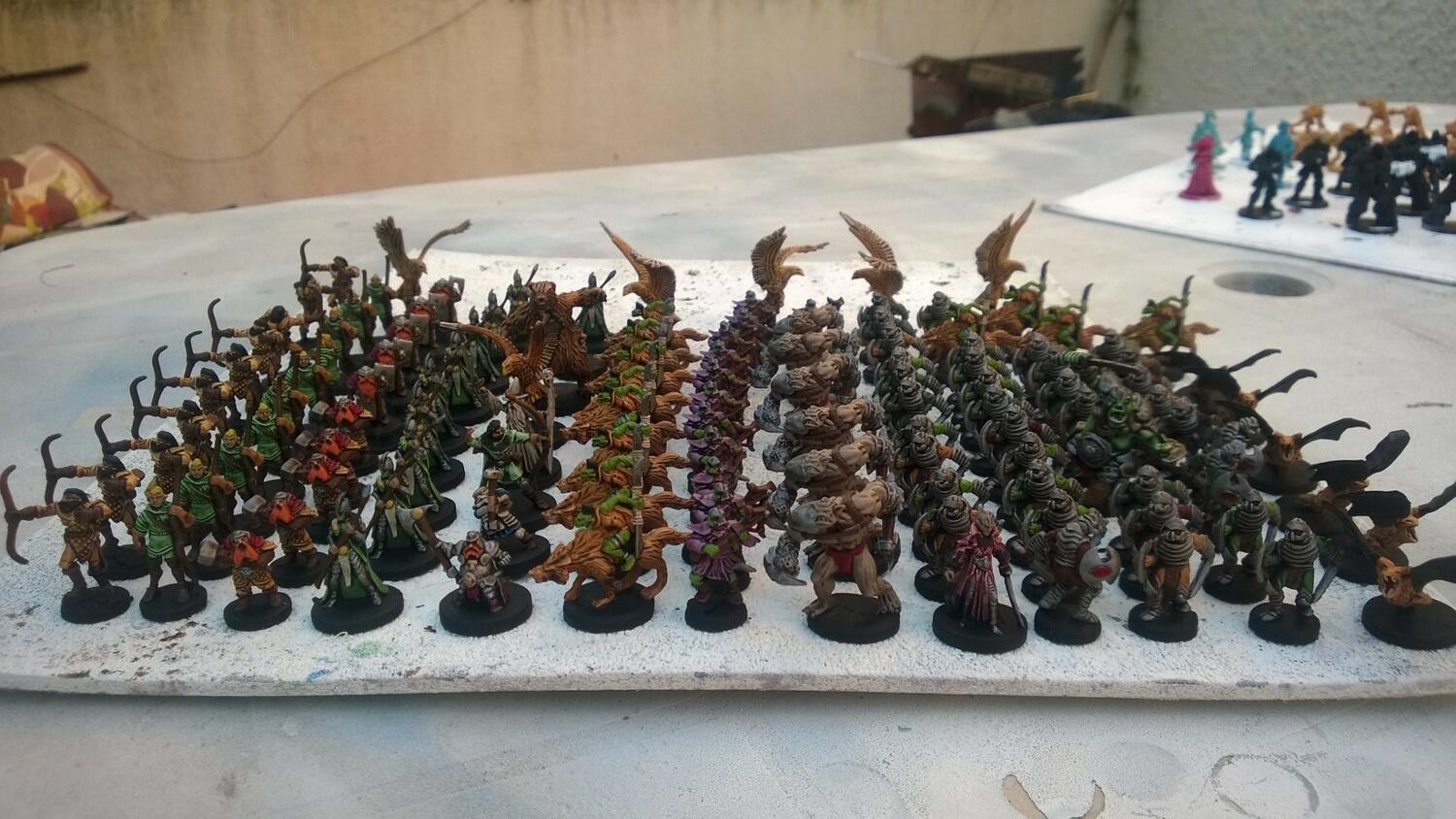 La Bataille des Cinq Armées Figurines