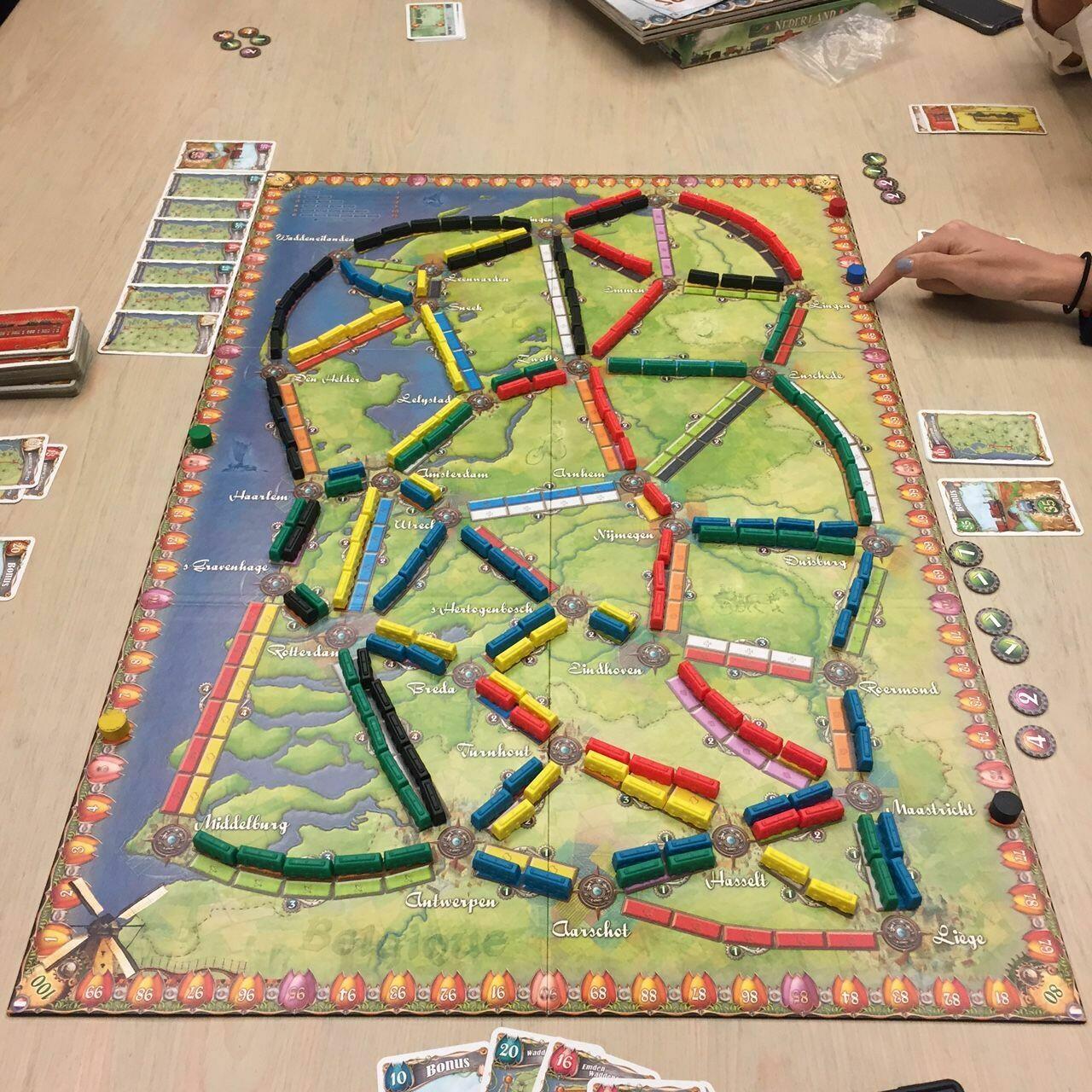 Les Aventuriers du Rail: Map Collection 4 - Nederland Eclate