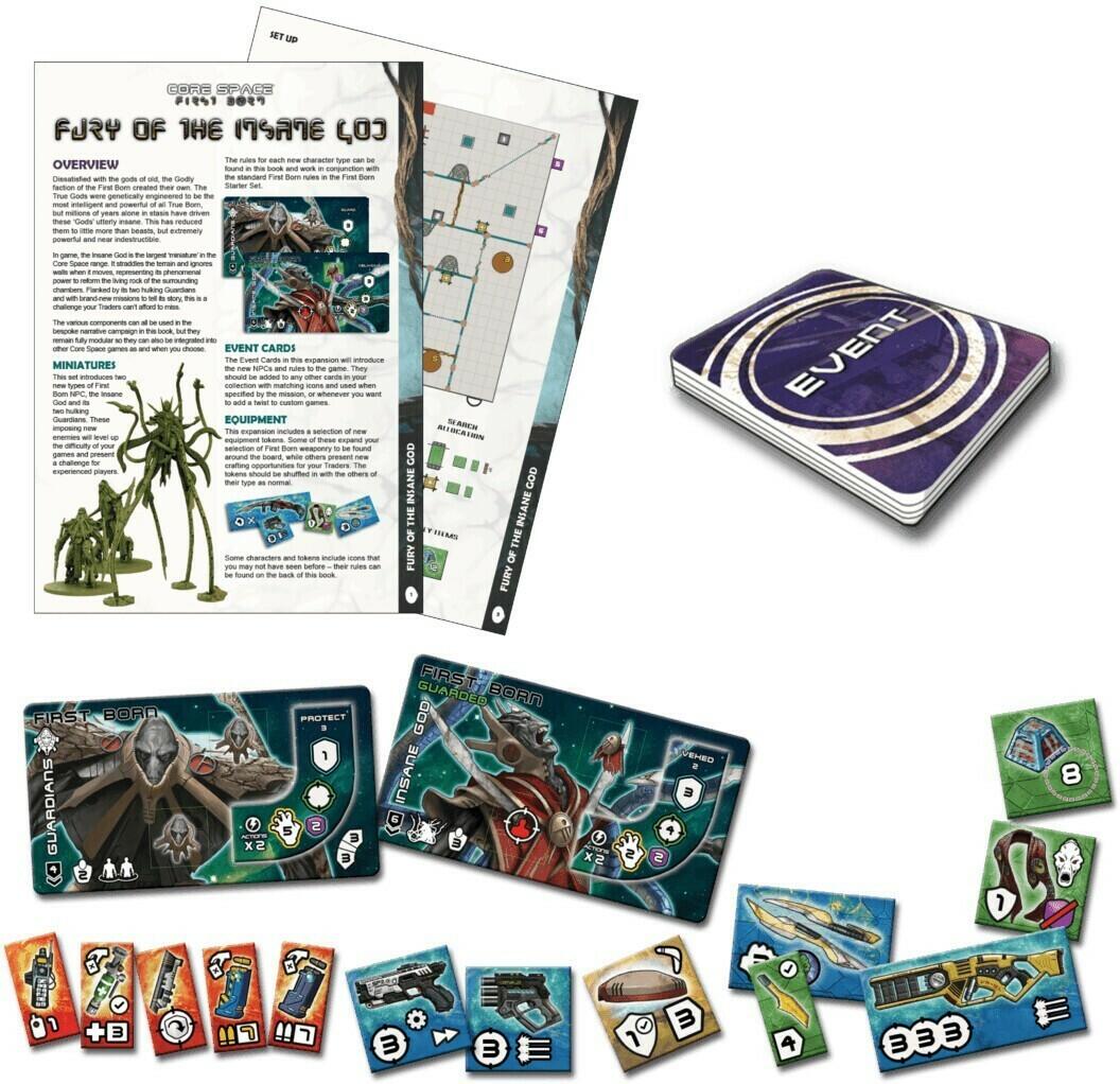 Core Space: First Born - Fury of the Insane God Eclate