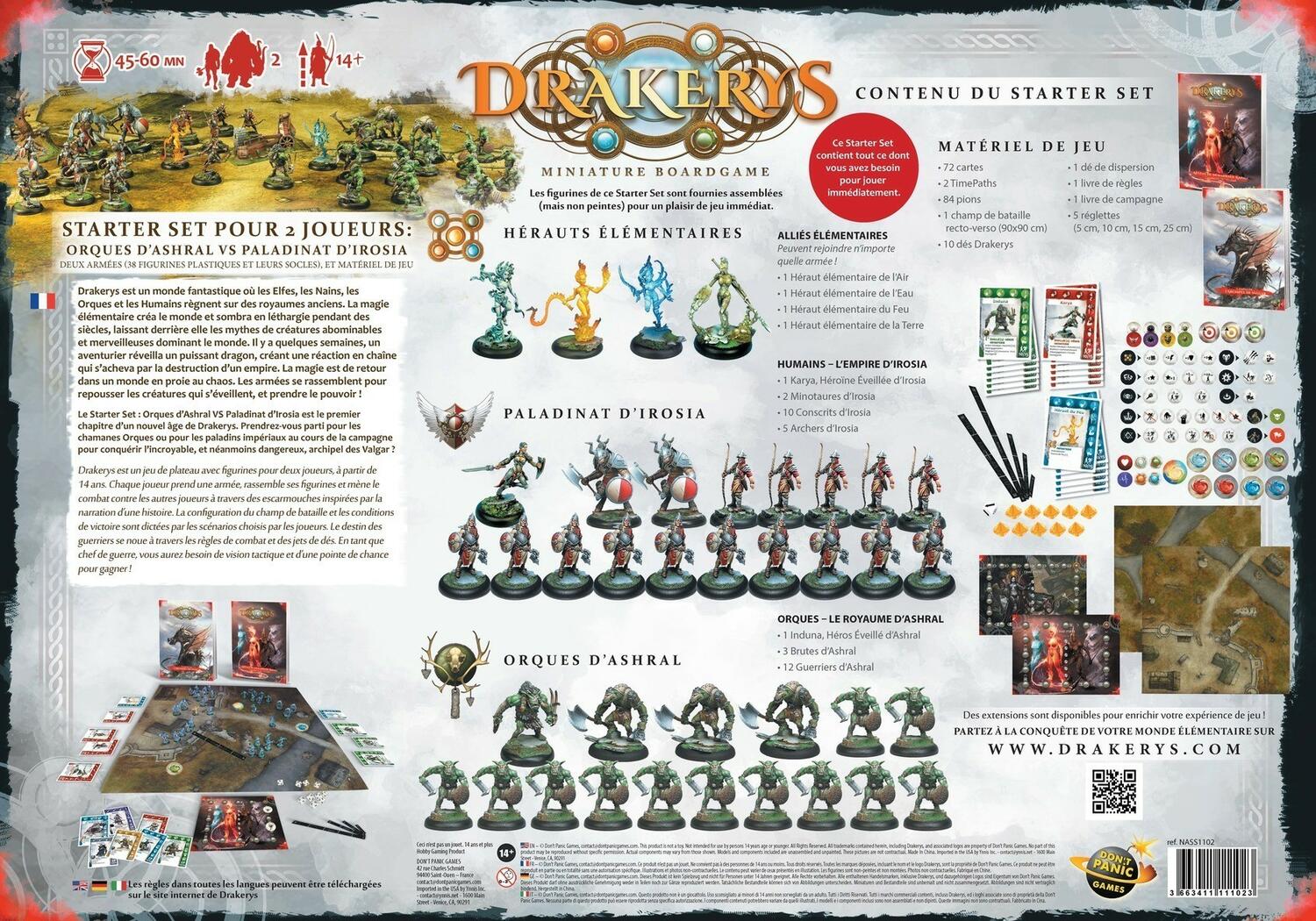 Drakerys: Starter Set Back