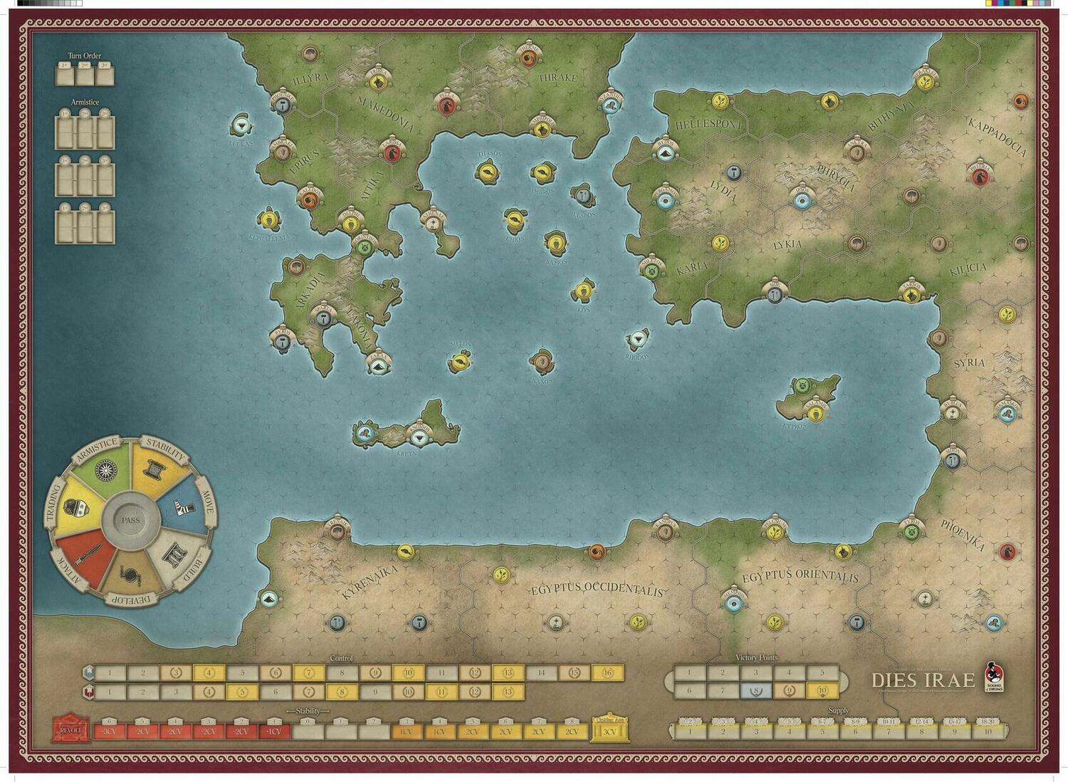 History Of The Ancient Seas II: Dies Irae Map