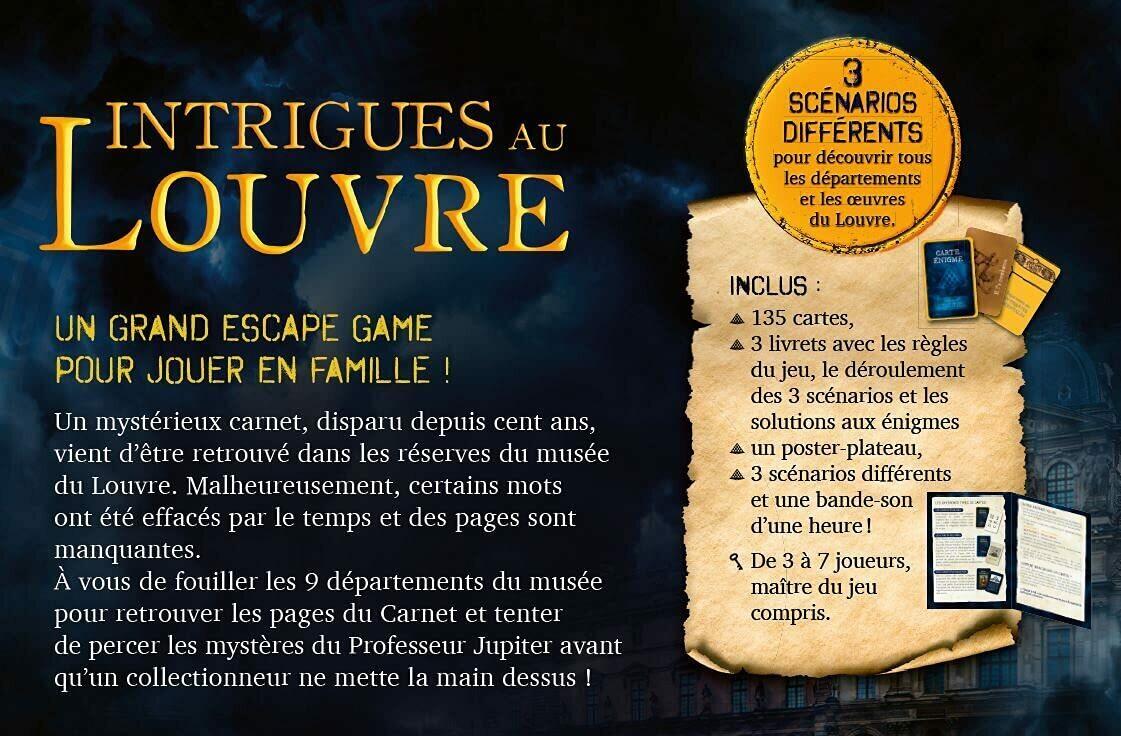 Escape Box: Intrigues au Louvre Back