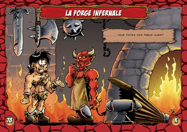 Le Donjon de Naheulbeuk: La Marche Barbare Carte