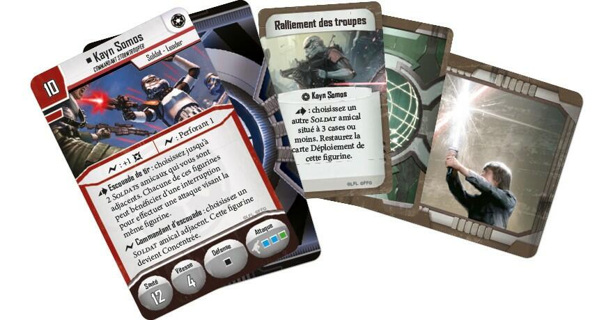 Star Wars: Assaut sur l'Empire - Kayn Somos Cartes