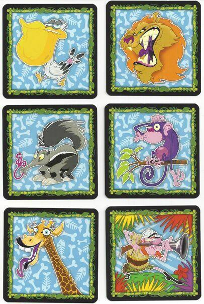 Jungle Speed: Safari Cartes