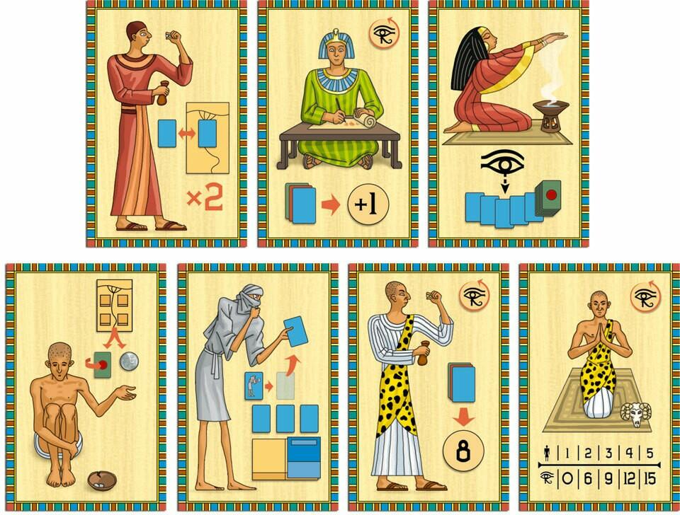 Néfertiti: Extension Cartes