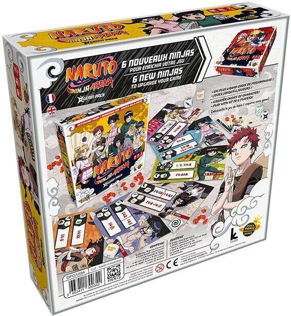 Naruto: Ninja Arena - Genin Pack Back 3d