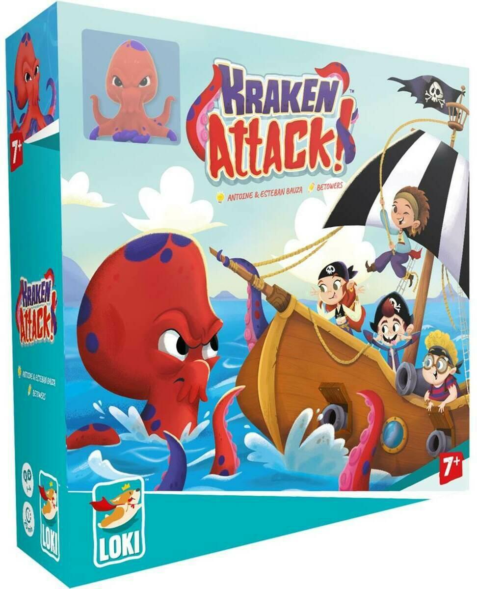 Kraken Attack Cover 3d