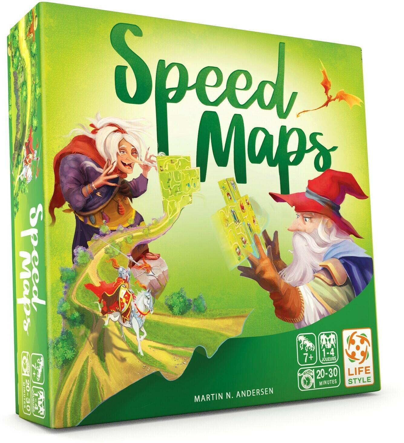Speed Maps Cover 3d