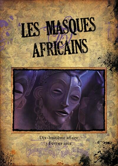 Sherlock Holmes Détective Conseil: Les Masques Africains Cover