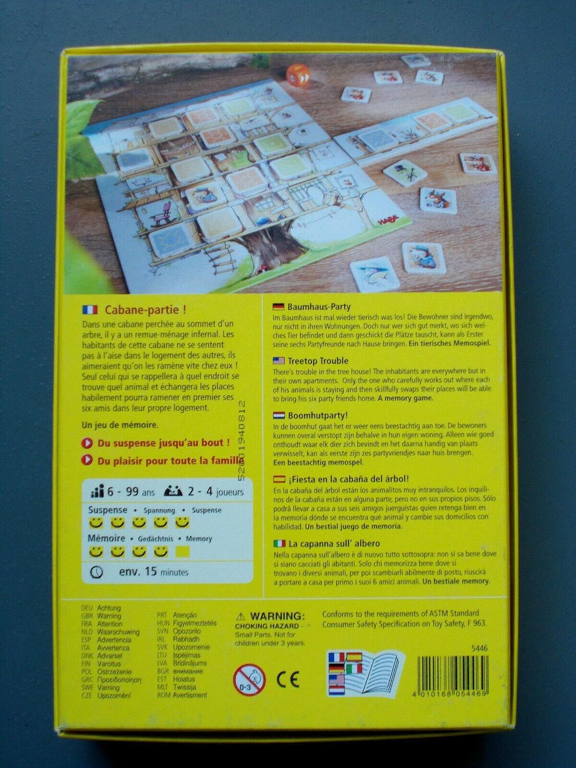 Cabane-Partie ! Back