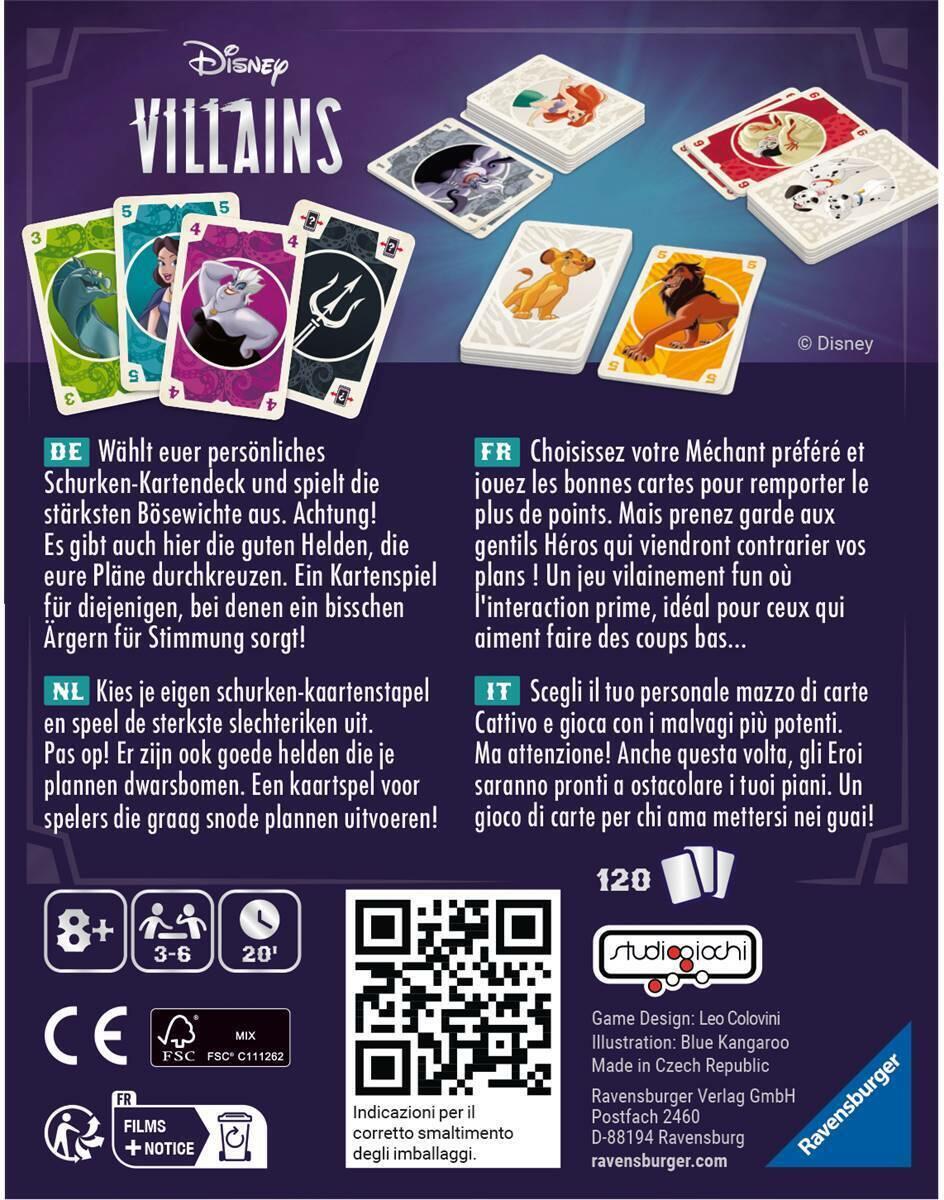 Disney Villains: The Card Game Back