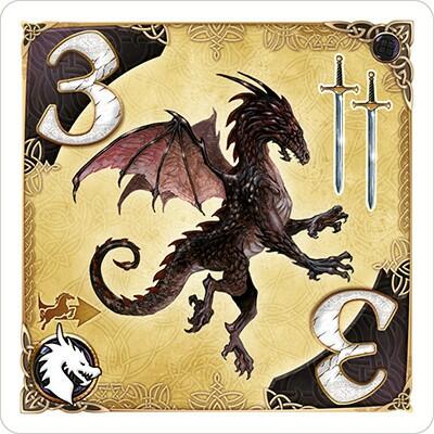 Les Chevaliers de la Table Ronde: Le Jeu de Cartes Carte